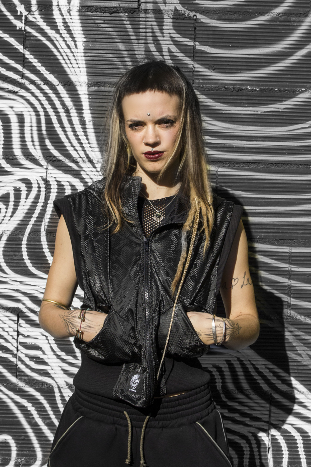 CHALECO corto SERPIENTE