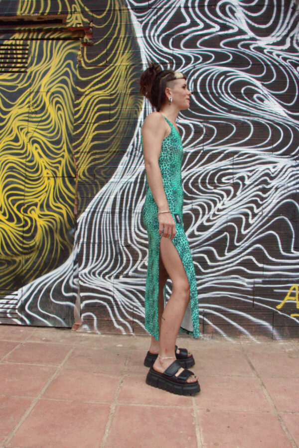 VESTIDO PLAYERO VERDE AGUA - Image 3