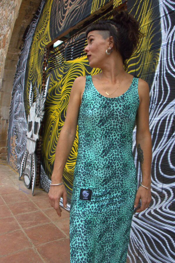 VESTIDO PLAYERO VERDE AGUA - Image 4