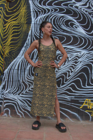 VESTIDO PLAYERO AMARILLO