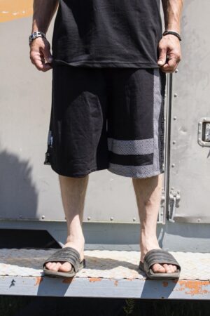 BASKET PANTS GEOMETRIC