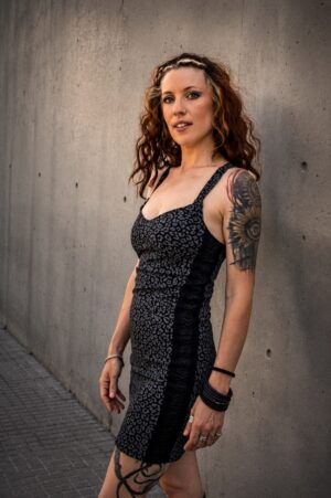 VESTIDO MAMBO DARK LEO