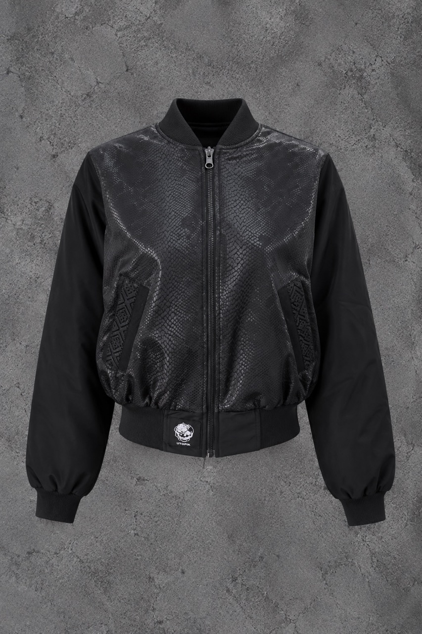 BOMBER REVERSIBLE SERPIENTE