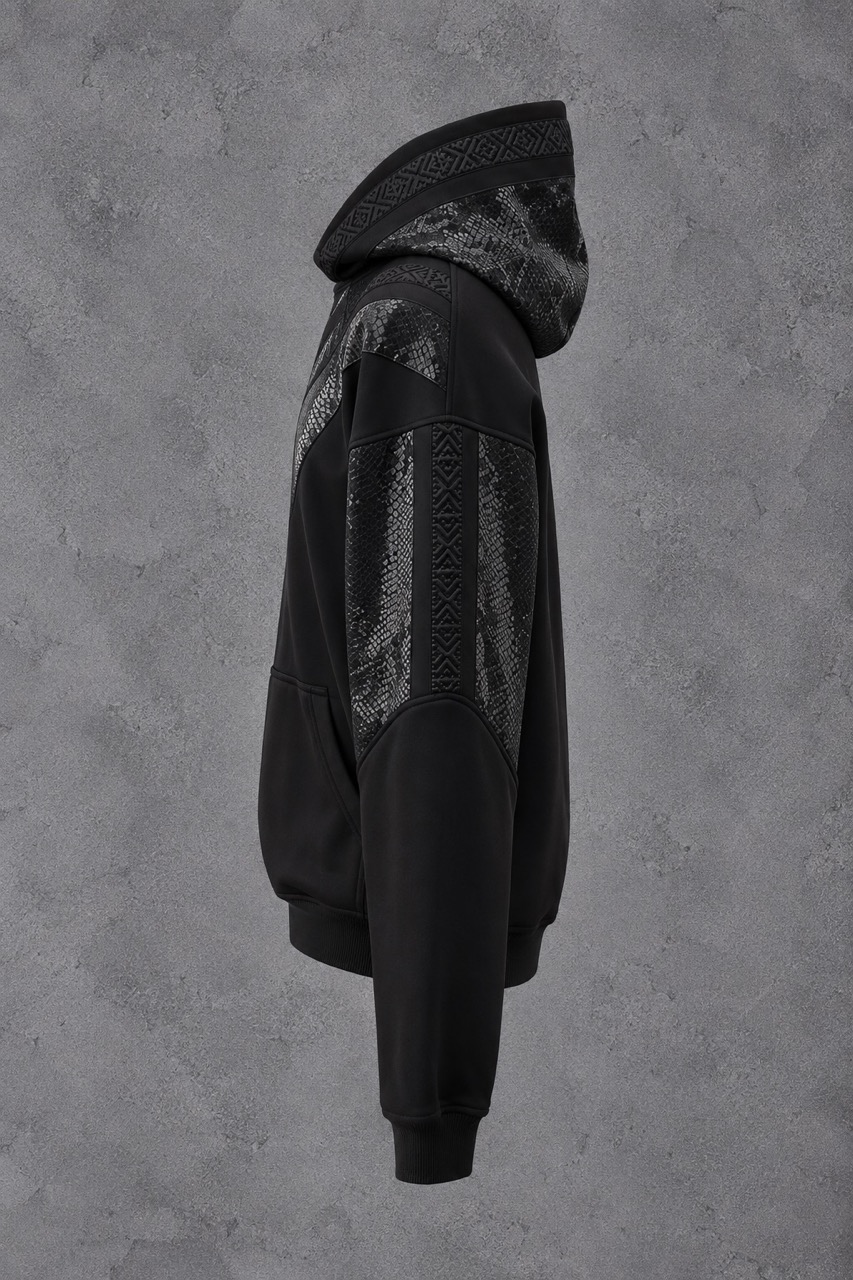 SNAKE ZIP HOODIE – Image 2